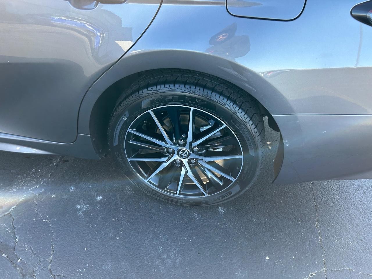 2022 Predawn Gray Mica Toyota Camry SE FWD Sedan