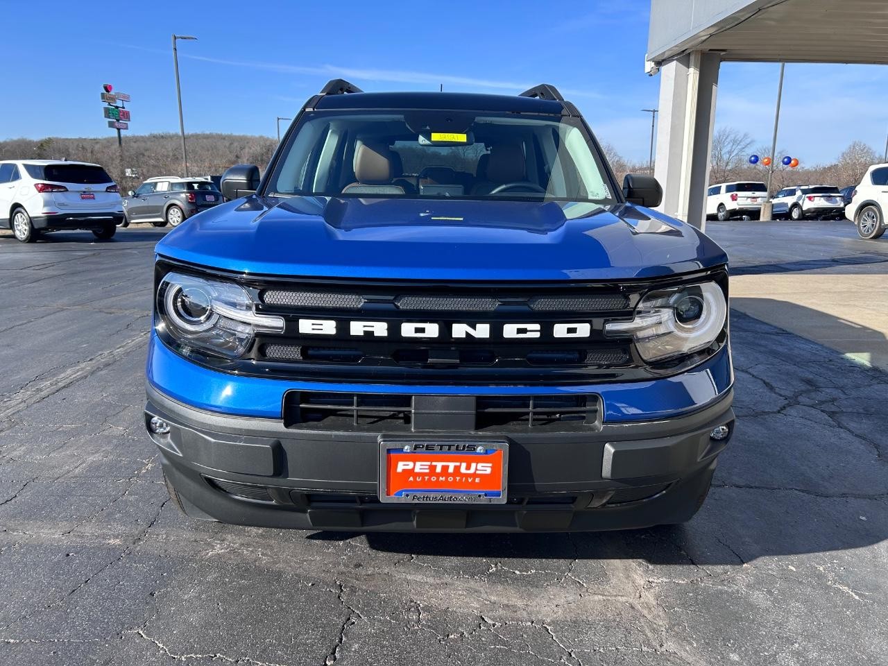 2024 Atlas Blue Metallic Ford Bronco Sport Outer Banks 4X4 SUV