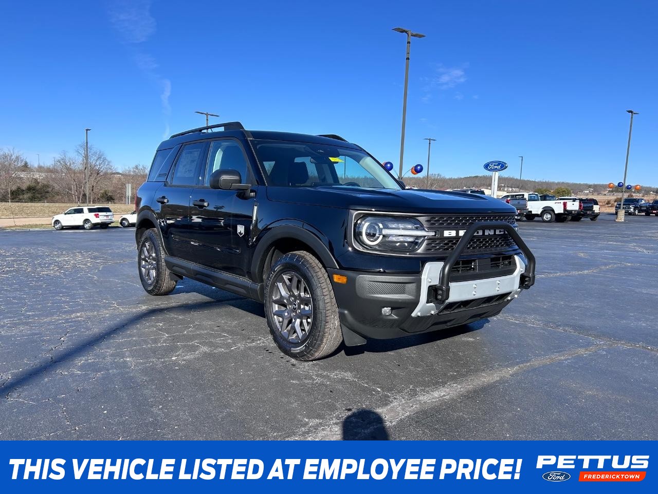 2025 Shadow Black Ford Bronco Sport Big Bend SUV