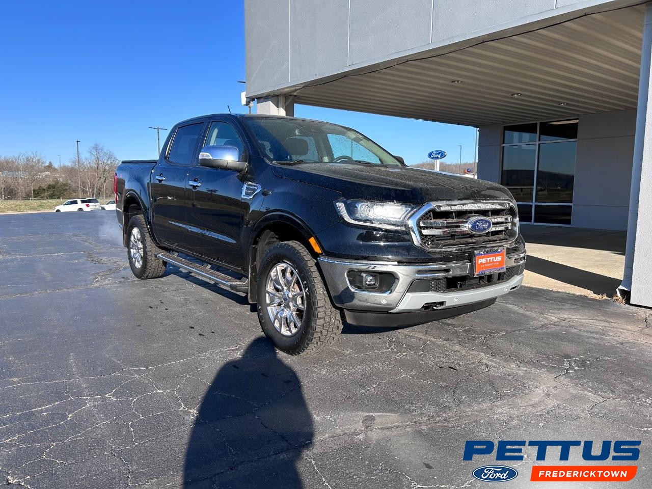 2019 Shadow Black Ford Ranger Lariat Truck