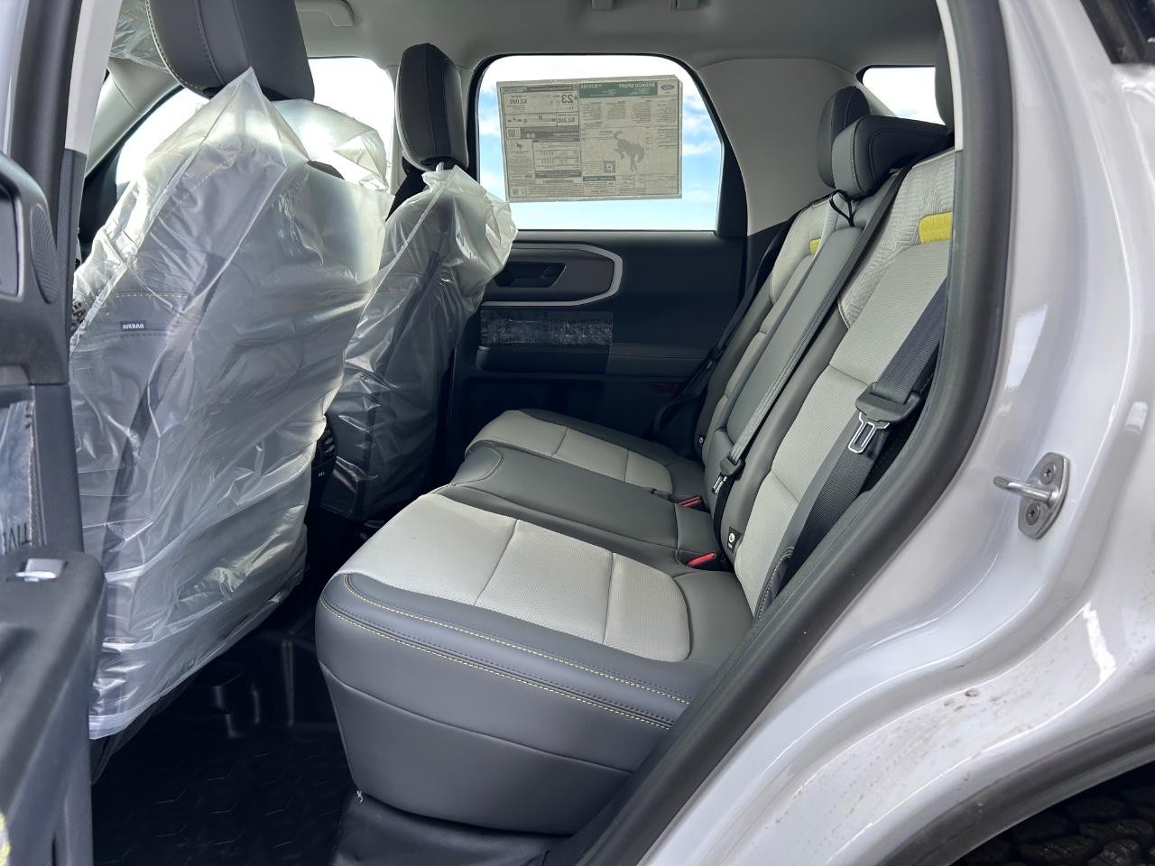 2025 Oxford White Ford Bronco Sport Badlands 4X4 SUV