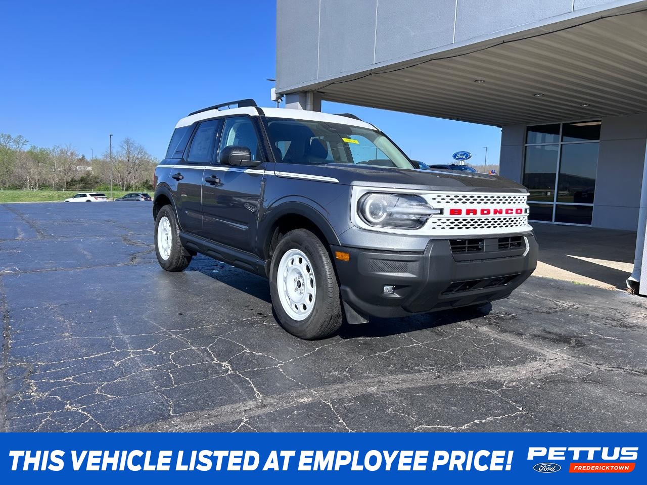2025 Carbonized Gray Metallic Ford Bronco Sport Heritage SUV