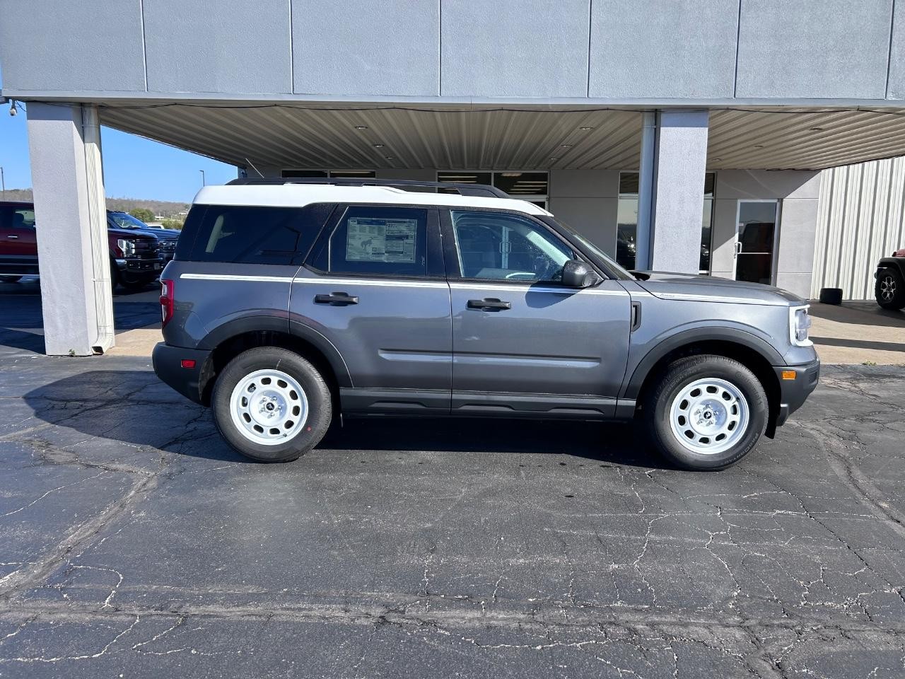 2025 Carbonized Gray Metallic Ford Bronco Sport Heritage 4X4 SUV
