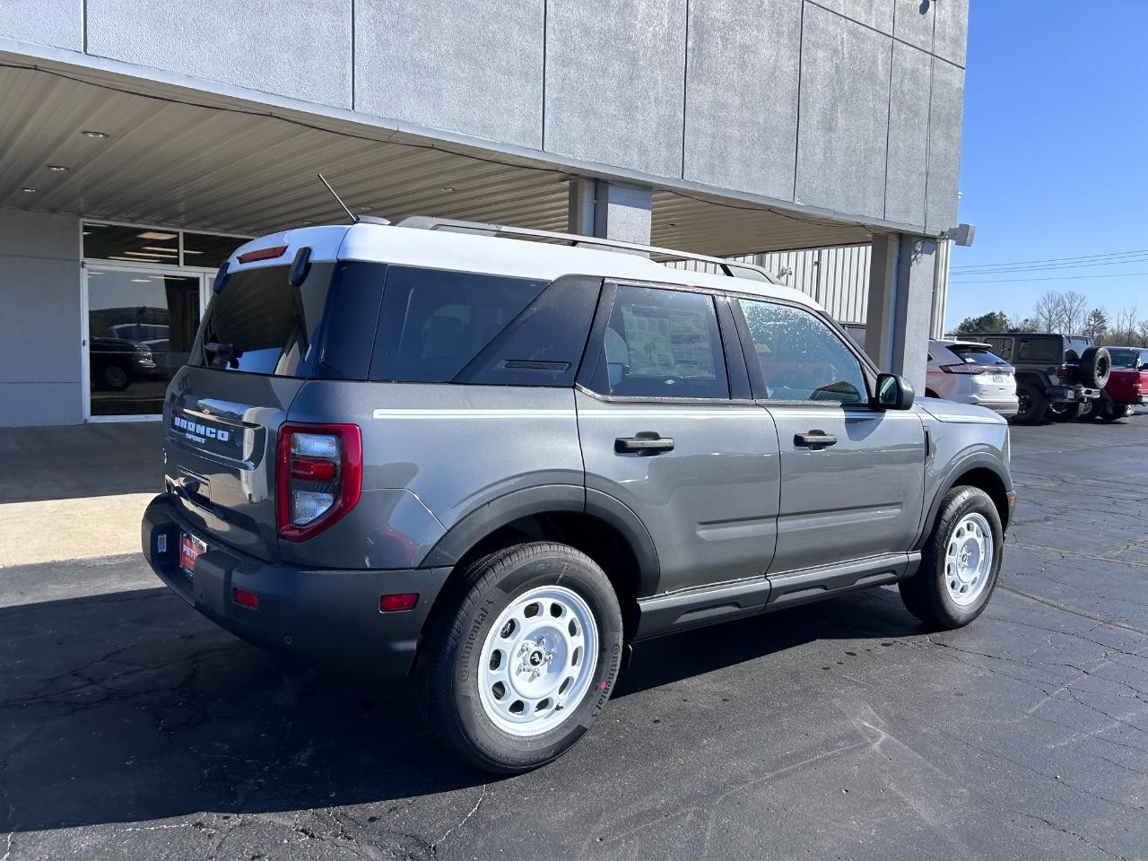 2025 Carbonized Gray Metallic Ford Bronco Sport Heritage 4X4 SUV