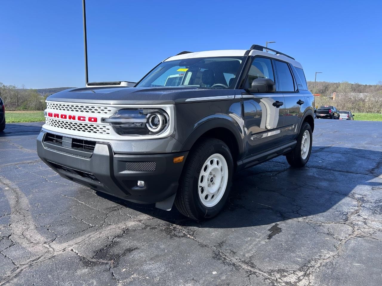 2025 Carbonized Gray Metallic Ford Bronco Sport Heritage 4X4 SUV