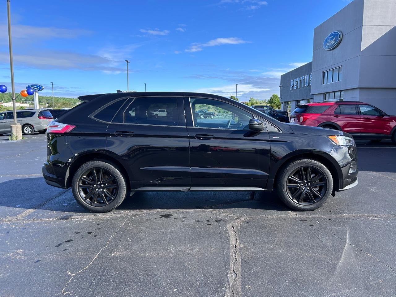 2023 Agate Black Metallic Ford Edge ST Line AWD SUV