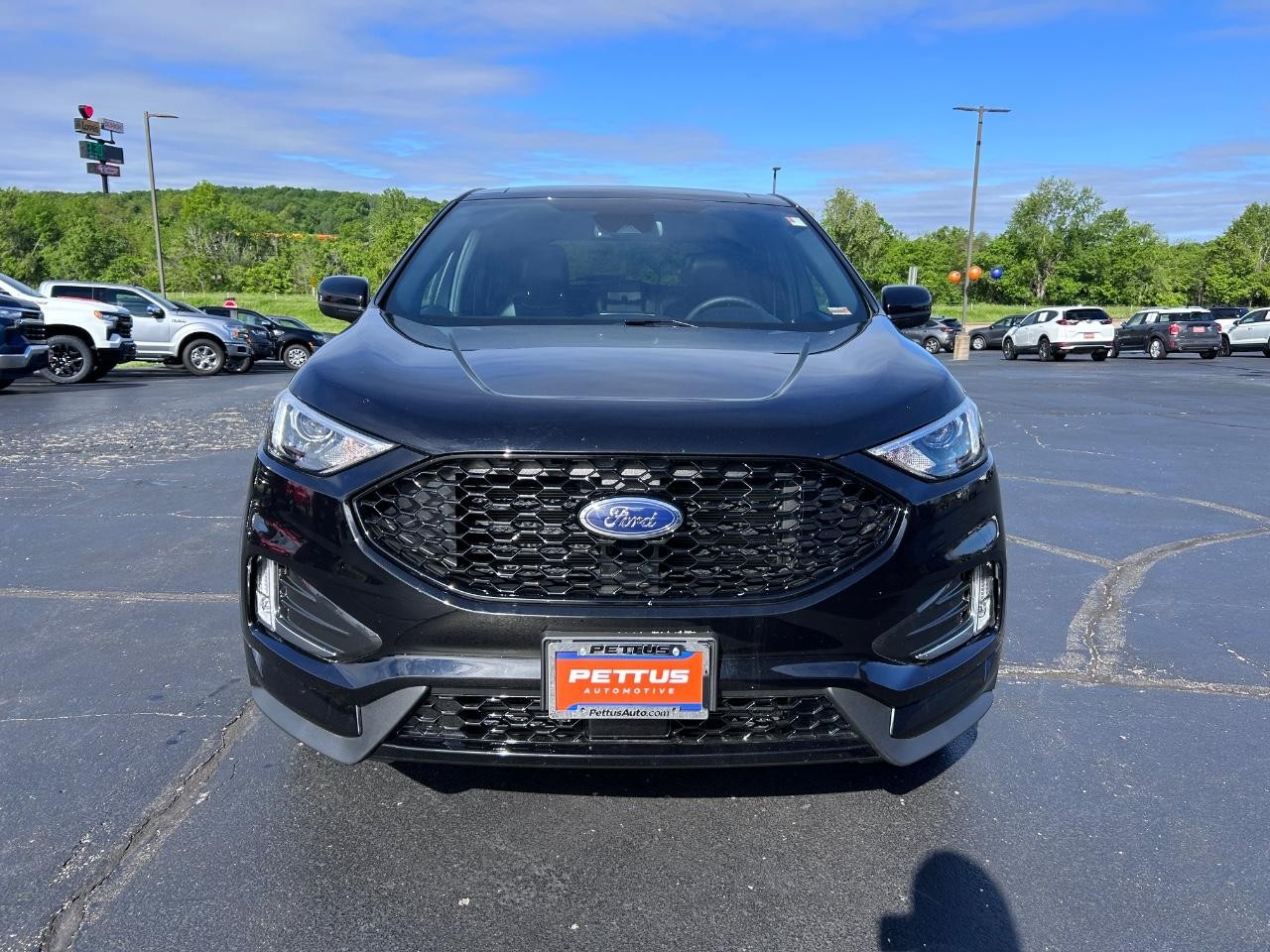2023 Agate Black Metallic Ford Edge ST Line AWD SUV