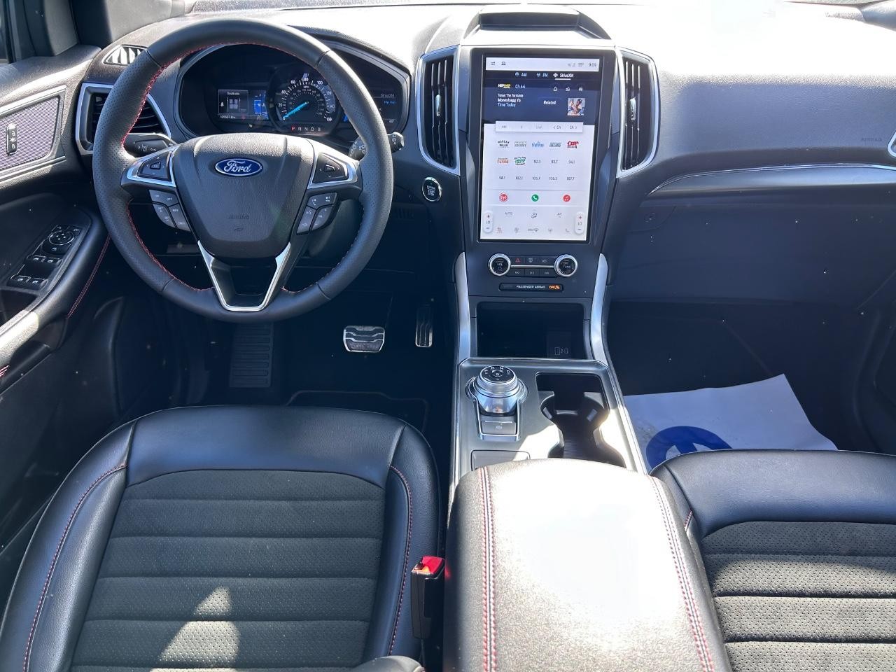 2023 Agate Black Metallic Ford Edge ST Line AWD SUV