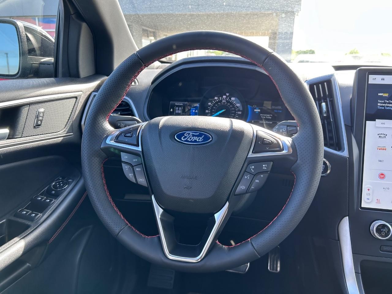 2023 Agate Black Metallic Ford Edge ST Line AWD SUV