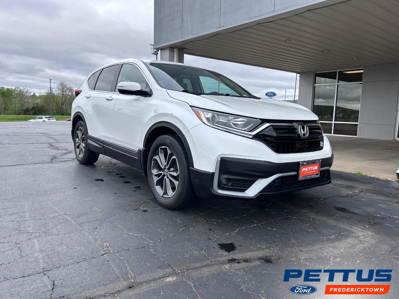 2021 Platinum White Pearl Honda CR-V EX-L SUV