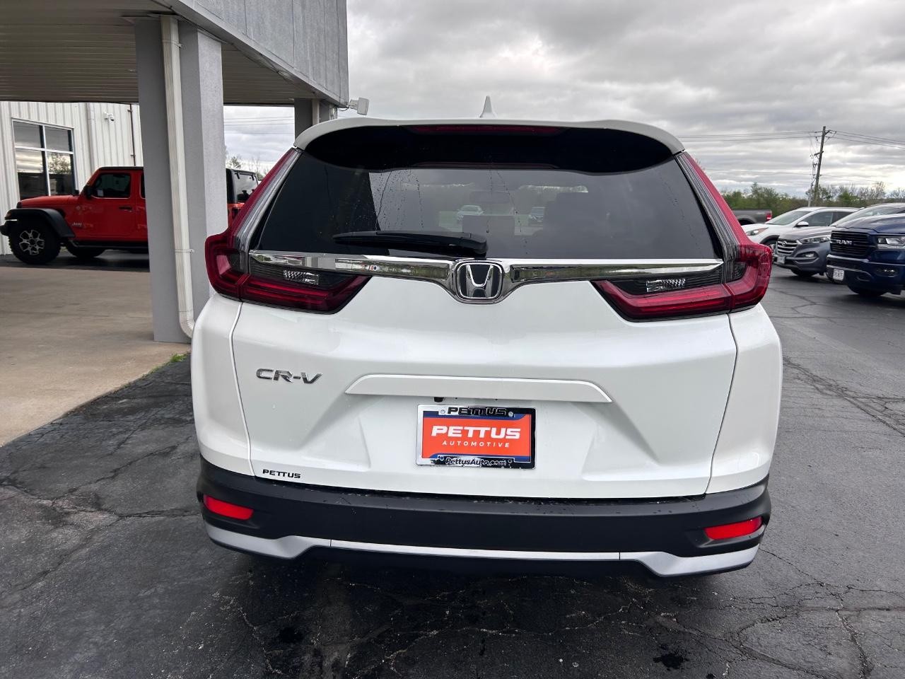 2021 Platinum White Pearl Honda CR-V EX-L FWD SUV