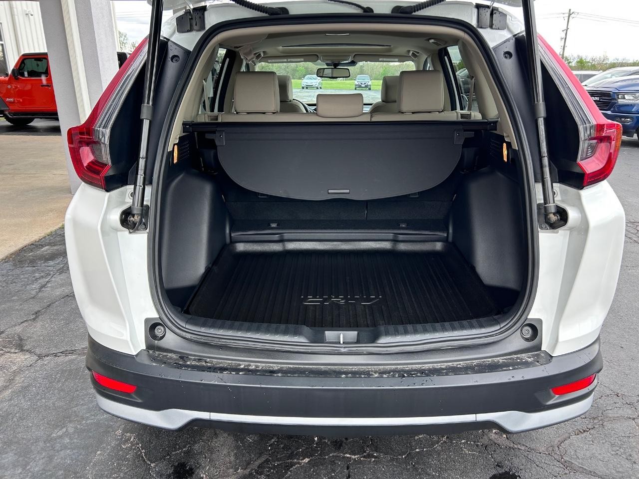2021 Platinum White Pearl Honda CR-V EX-L FWD SUV