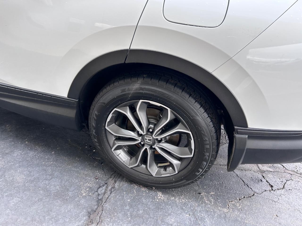 2021 Platinum White Pearl Honda CR-V EX-L FWD SUV