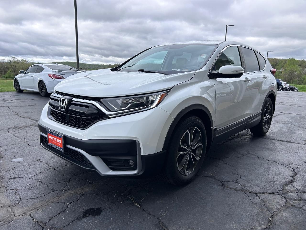 2021 Platinum White Pearl Honda CR-V EX-L FWD SUV