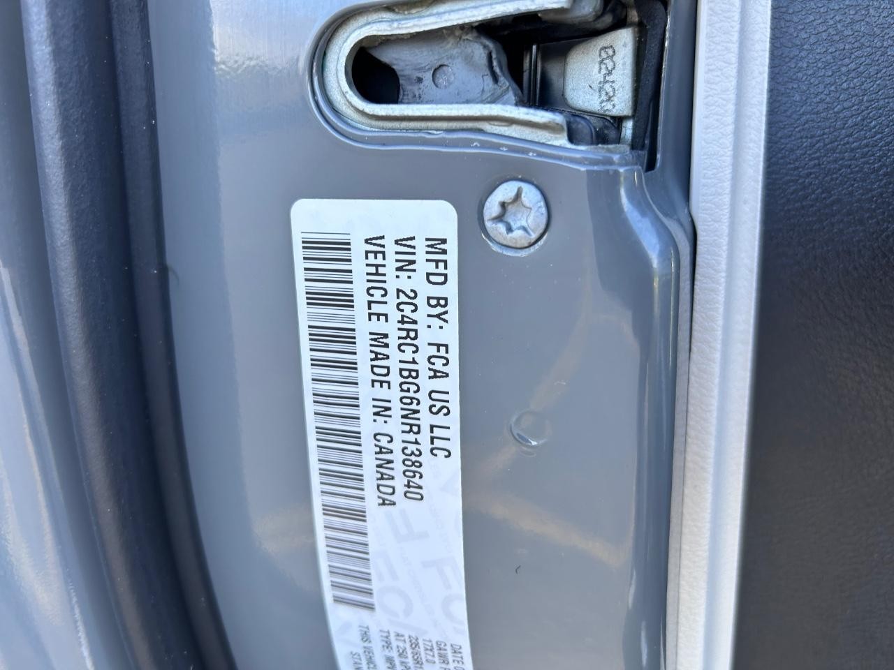 2022 Ceramic Gray Clearcoat Chrysler Pacifica Touring L FWD Van