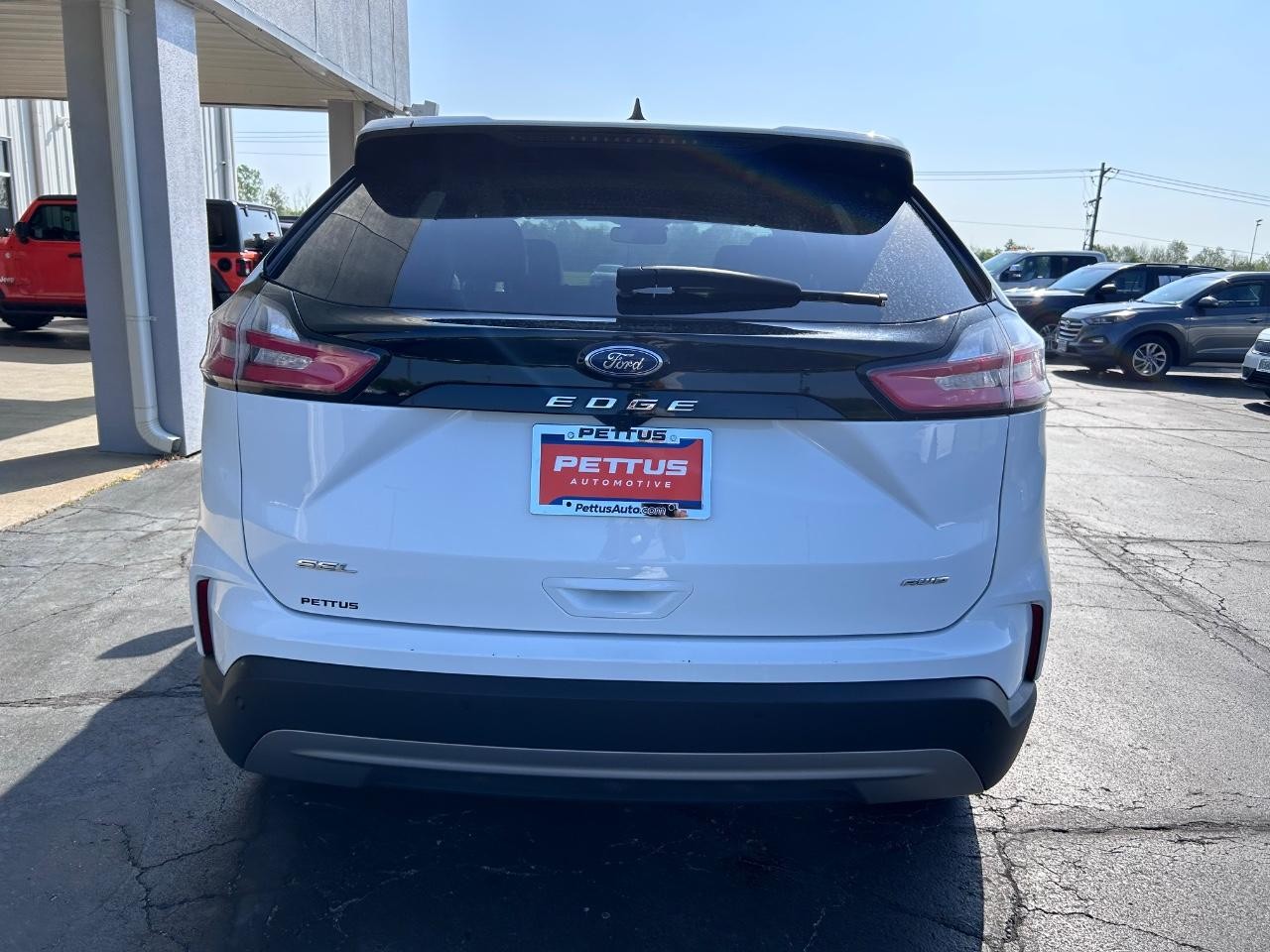 2023 Oxford White Ford Edge ST Line AWD SUV