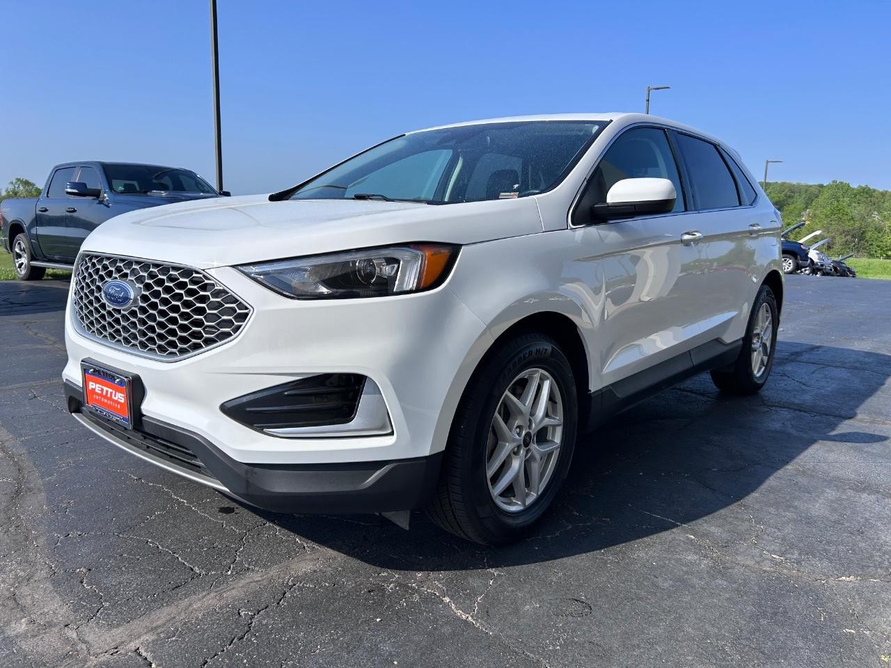 2023 Oxford White Ford Edge ST Line AWD SUV