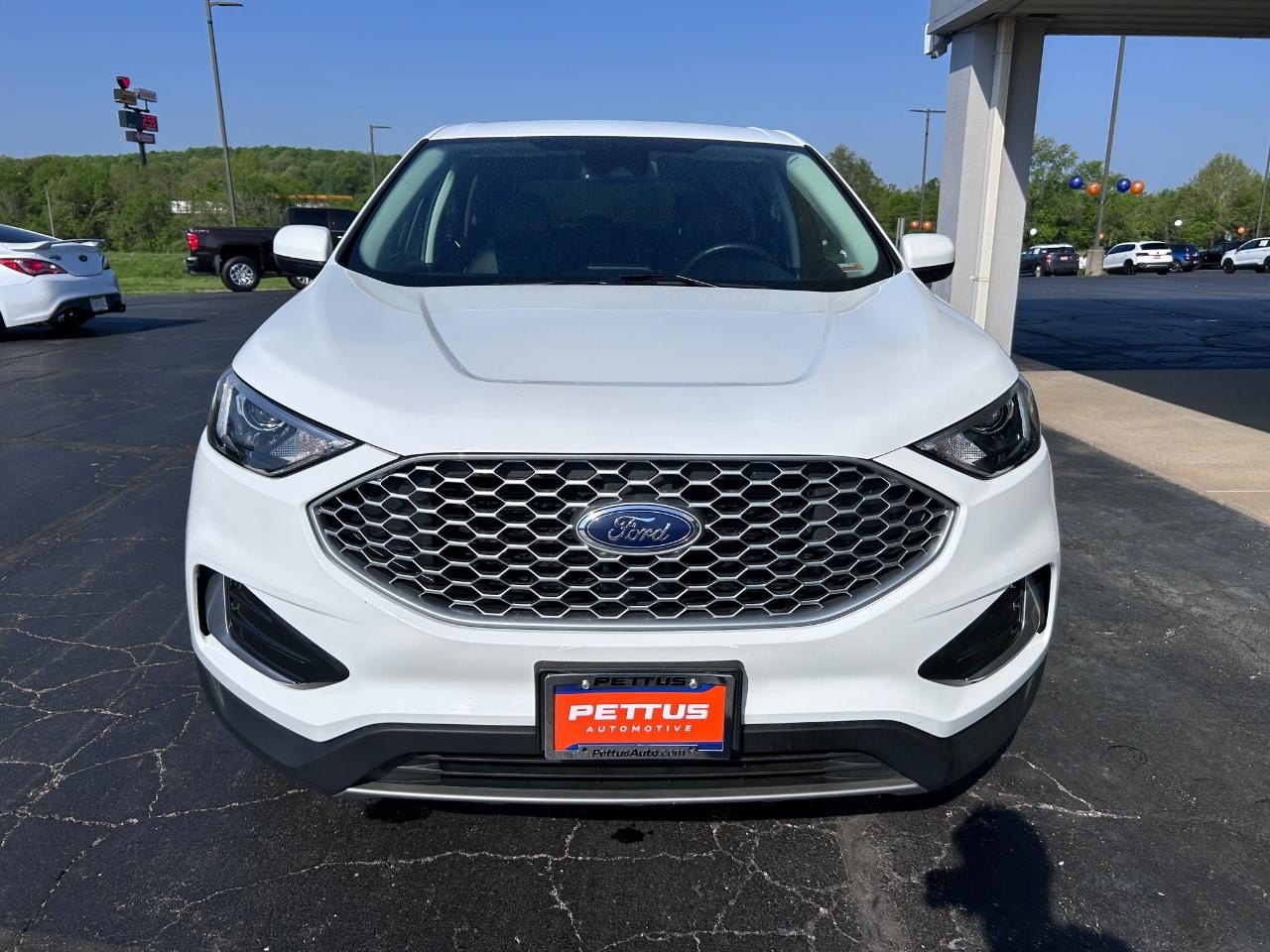 2023 Oxford White Ford Edge ST Line AWD SUV