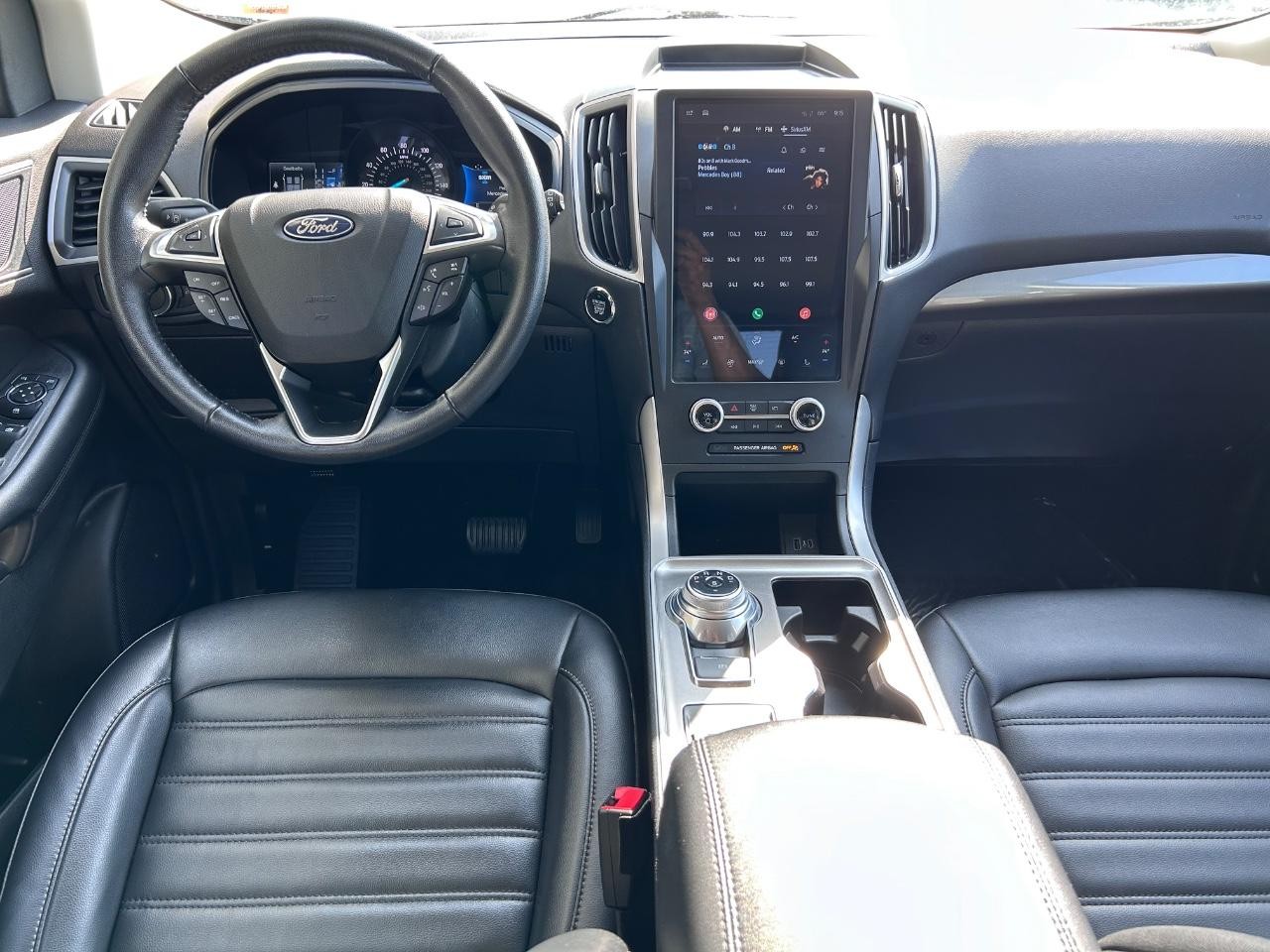 2023 Oxford White Ford Edge ST Line AWD SUV