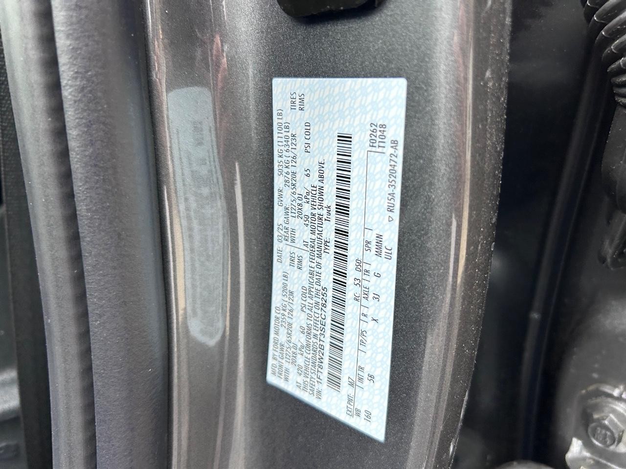 2025 Carbonized Gray Metallic Ford Super Duty F-250 SRW 4X4 Truck