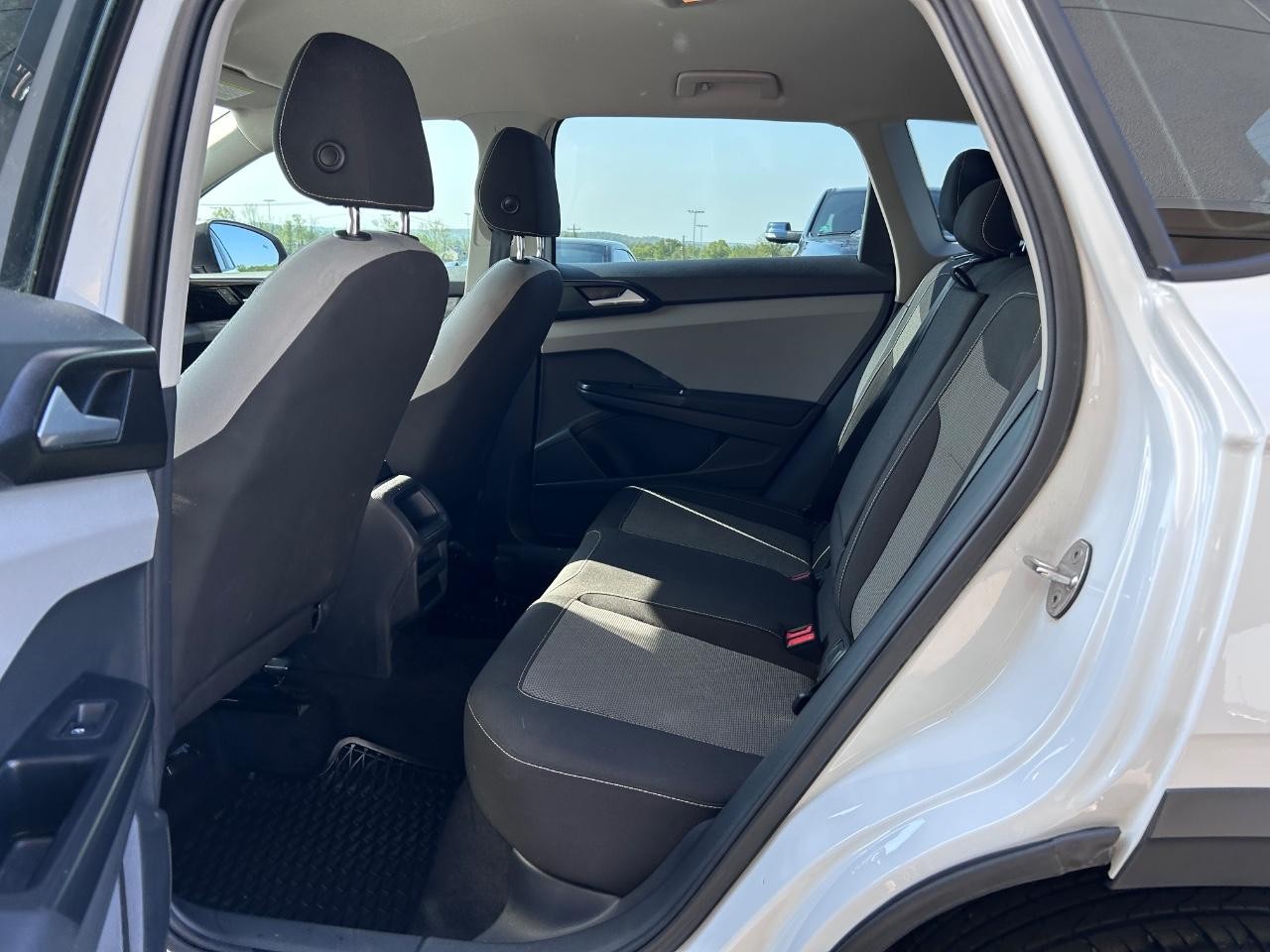 2023 Pure White Volkswagen Taos 1.5T S FWD SUV