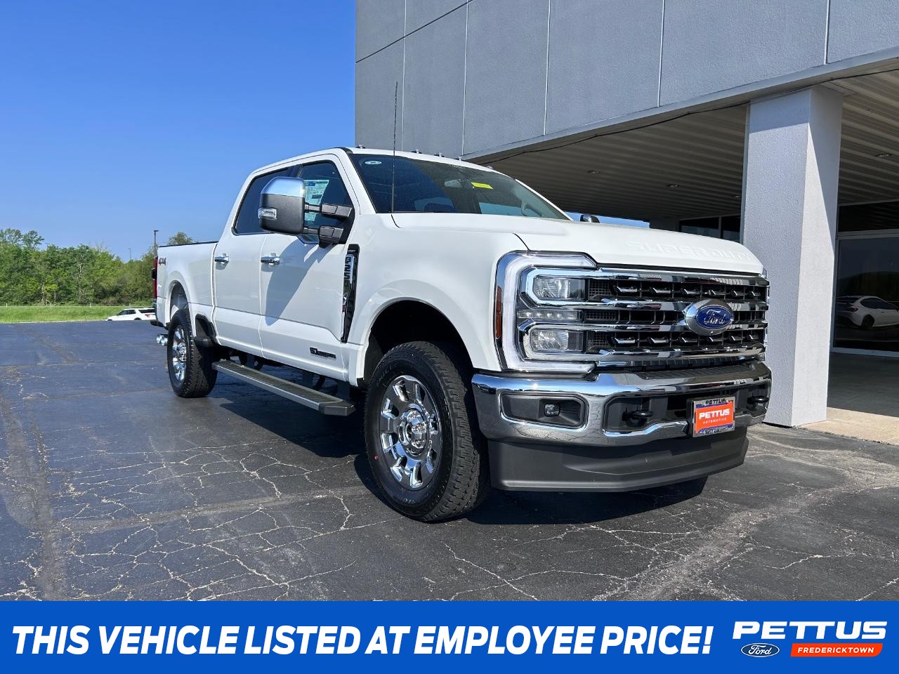 2025 Star White Metallic Tri-Coat Ford Super Duty F-250 SRW Truck