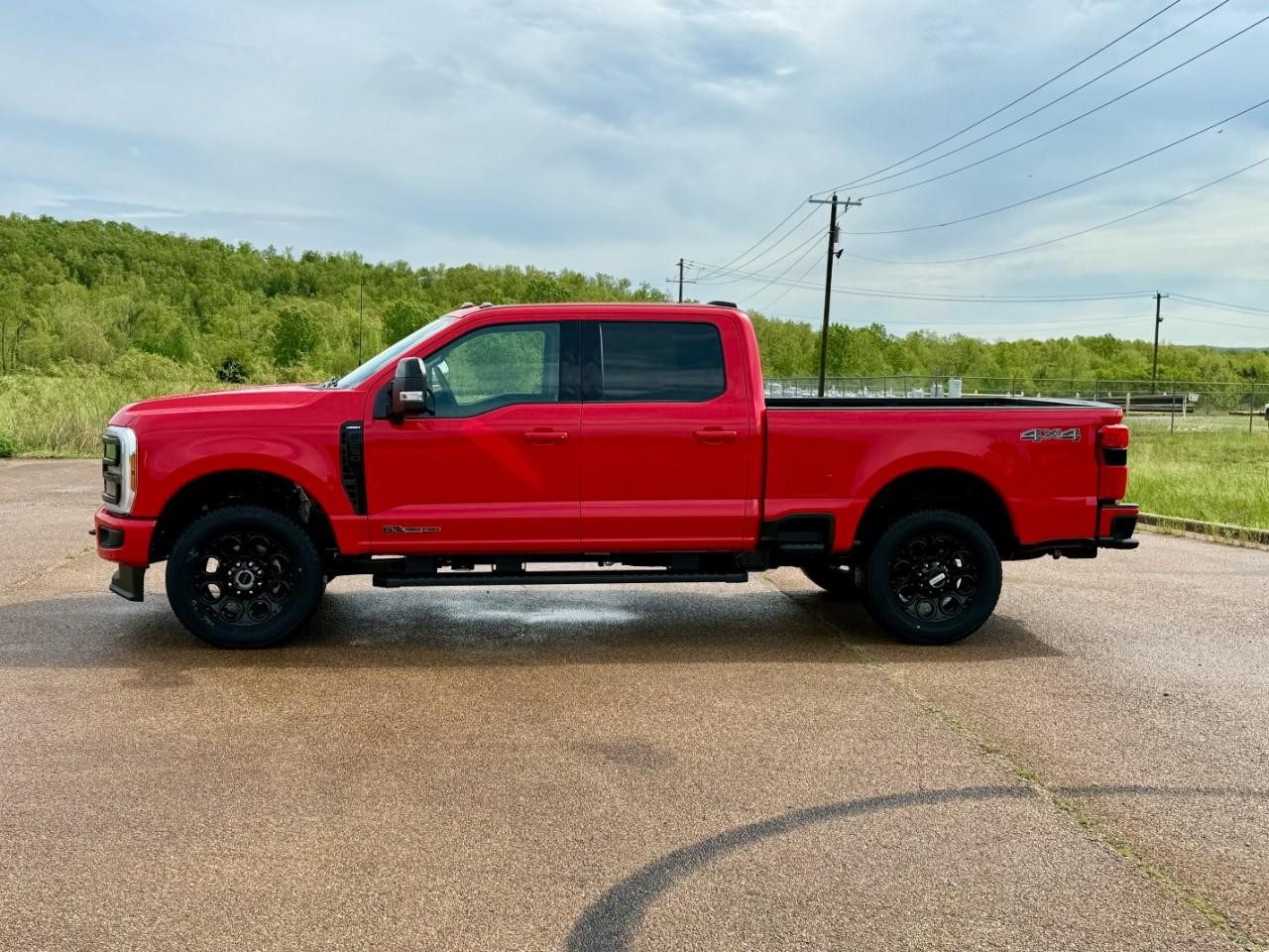 2025 Race Red Ford Super Duty F-250 SRW 4X4 Truck