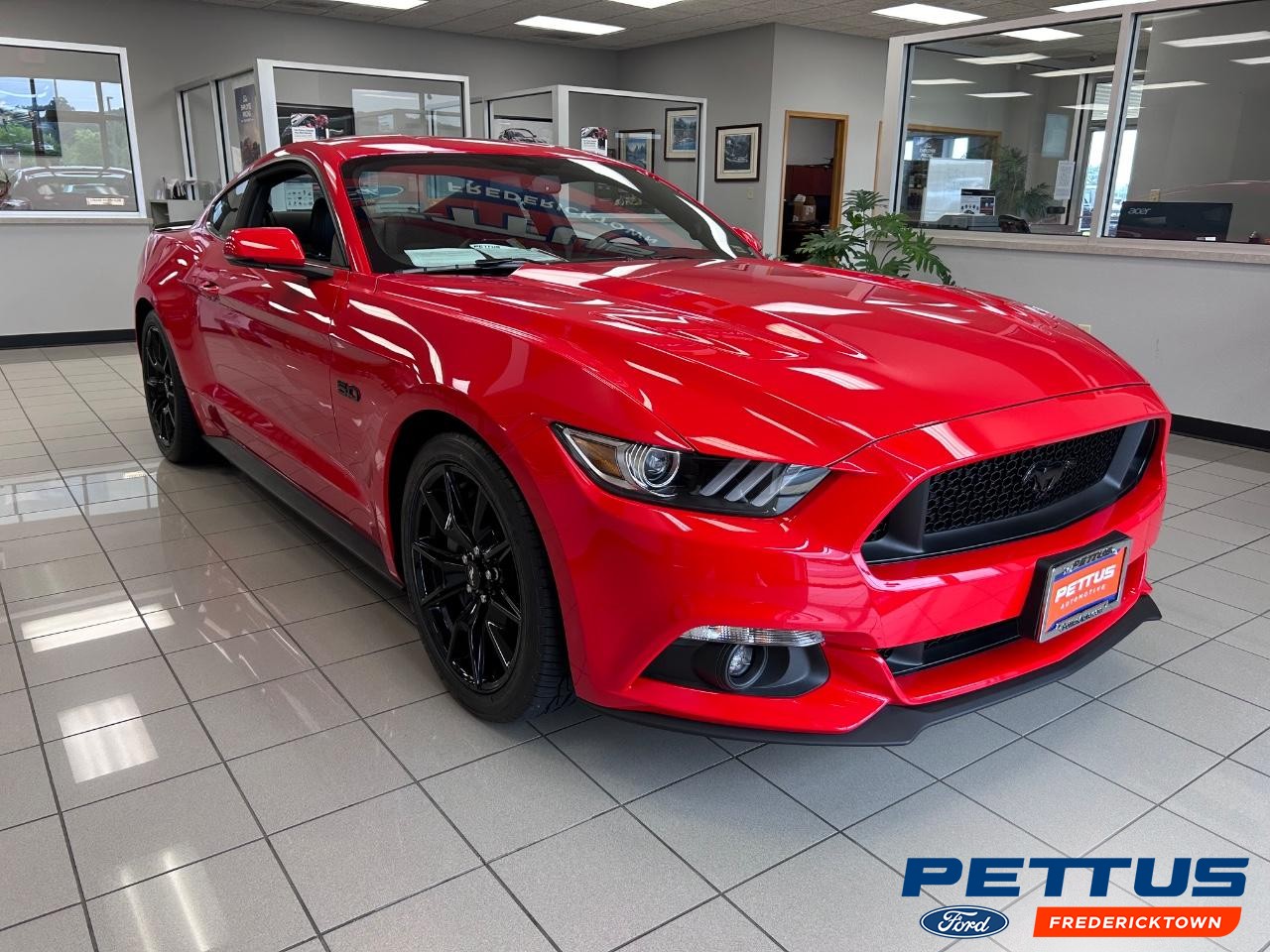 2017 Race Red Ford Mustang GT Premium RWD Coupe