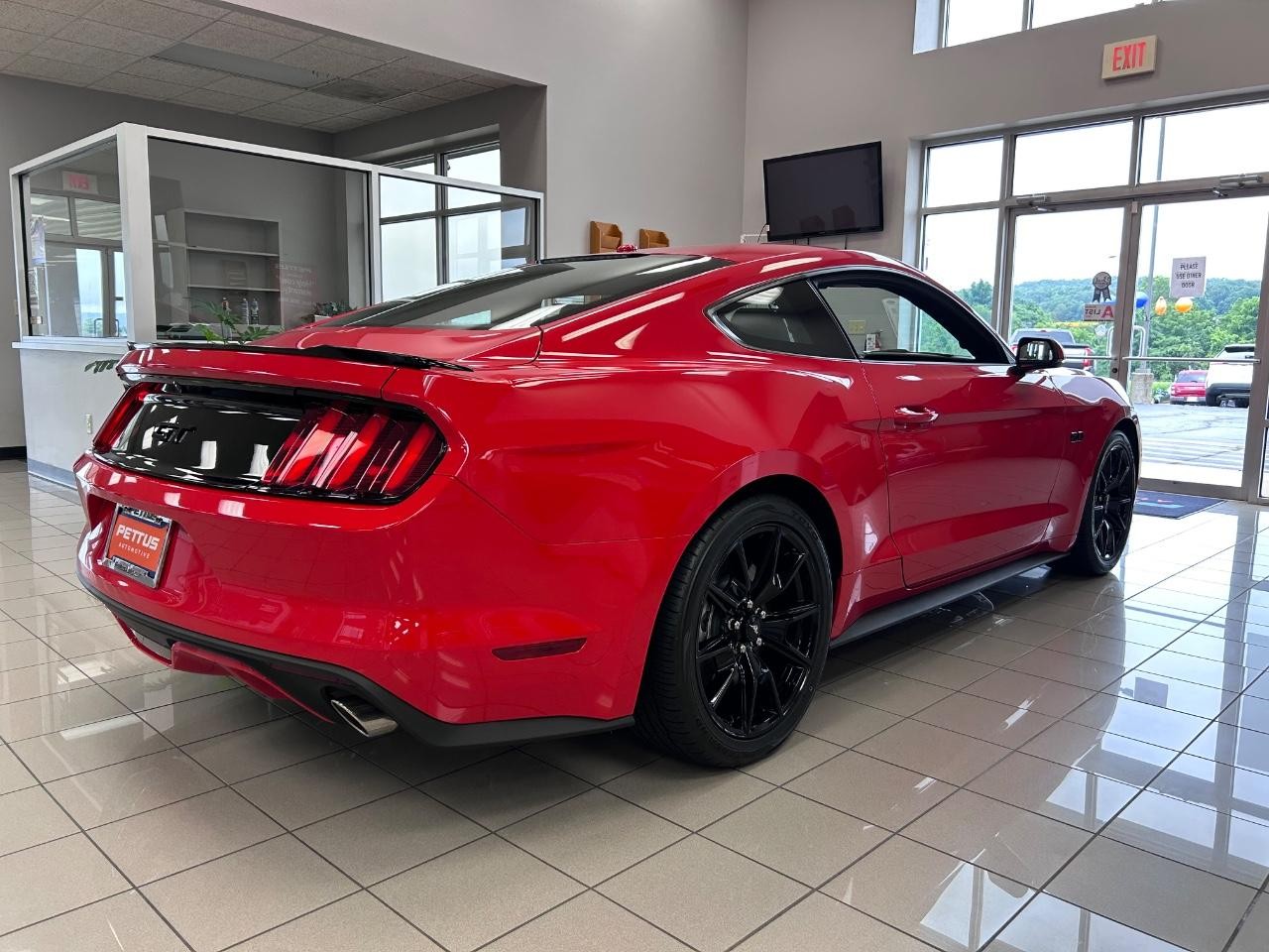 2017 Race Red Ford Mustang GT Premium RWD Coupe