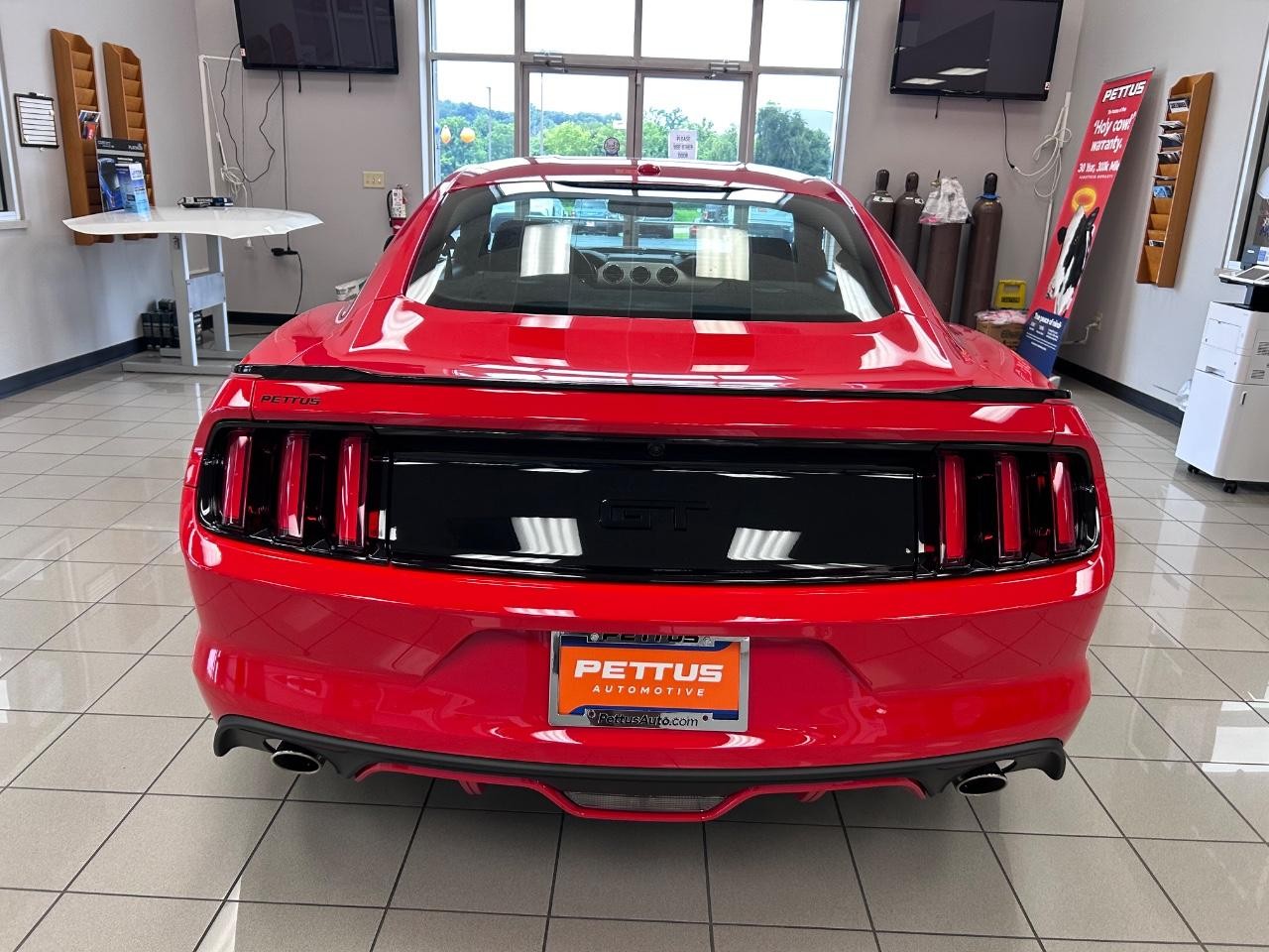 2017 Race Red Ford Mustang GT Premium RWD Coupe