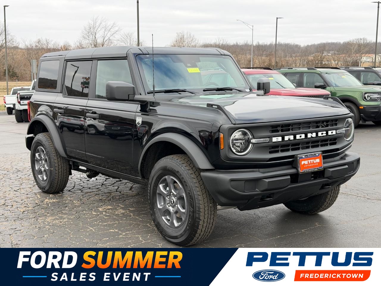 2026 Shadow Black Ford Bronco Big Bend