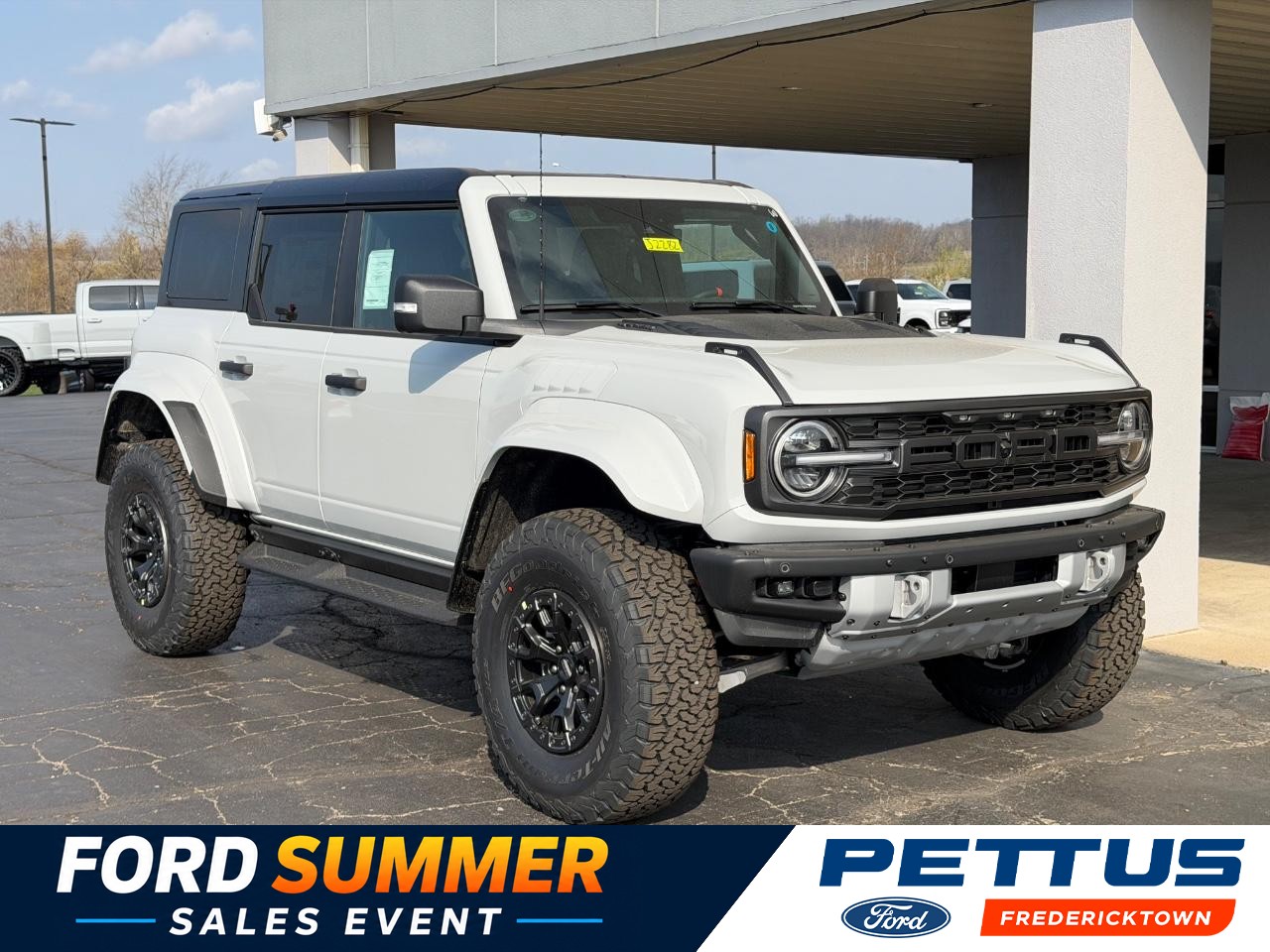 2026 Avalanche Gray Ford Bronco Raptor