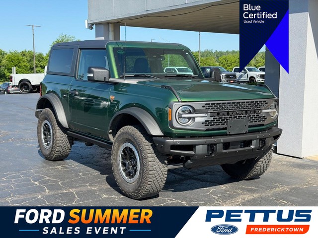 Fredericktown MO 2022 Ford Bronco more details - ford bronco