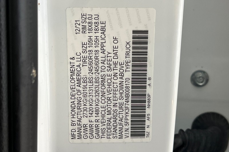 Honda Ridgeline Vehicle Full-screen Gallery Image 29