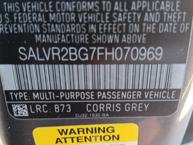 Land Rover Range Rover Evoque Vehicle Full-screen Gallery Image 25