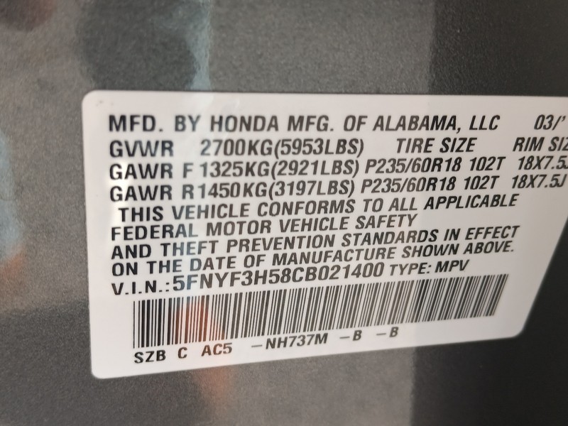 Honda Pilot Vehicle Full-screen Gallery Image 19