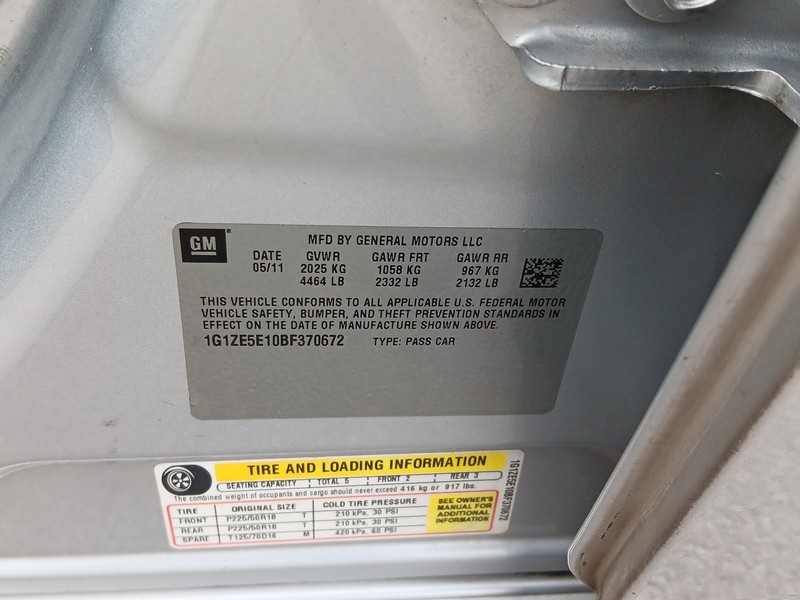 Chevrolet Malibu Vehicle Full-screen Gallery Image 12