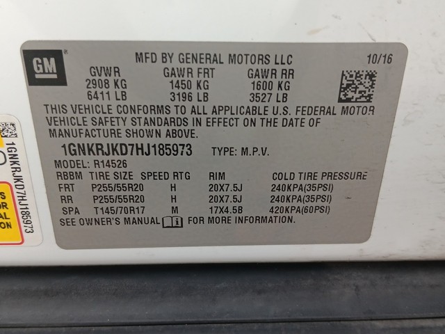 Chevrolet Traverse Vehicle Full-screen Gallery Image 18
