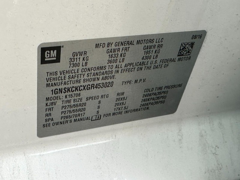 Chevrolet Tahoe Vehicle Full-screen Gallery Image 28