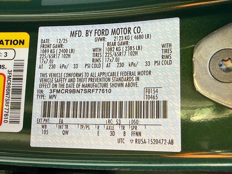 Ford Bronco Sport Vehicle Full-screen Gallery Image 18