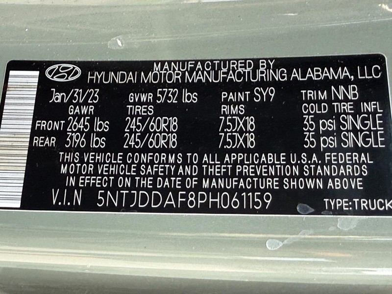 Hyundai Santa Cruz Vehicle Full-screen Gallery Image 26