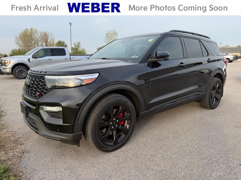 Agate Black Metallic 2020 Ford Explorer ST AWD SUV / Crossover All-Wheel Drive Automatic