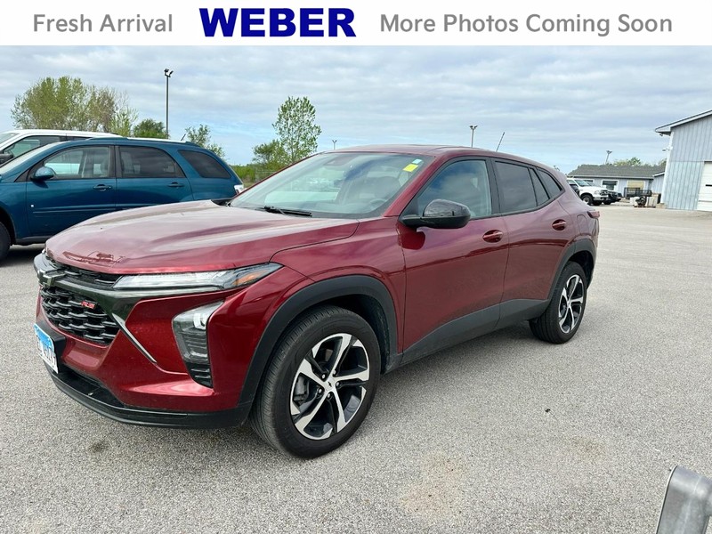 Red (Crimson Metallic) 2024 Chevrolet Trax RS with 1RS FWD SUV / Crossover Front-Wheel Drive Automatic