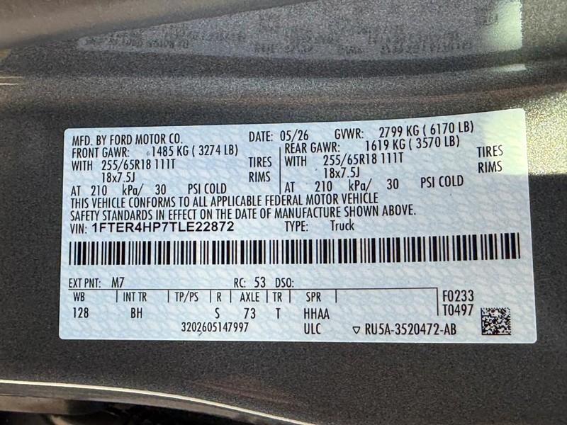 Ford Ranger Vehicle Full-screen Gallery Image 19