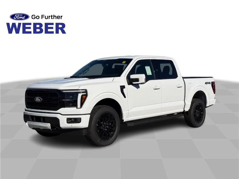 Oxford White 2026 Ford F-150 Lariat SuperCrew 4WD Pickup Truck Four-Wheel Drive Automatic