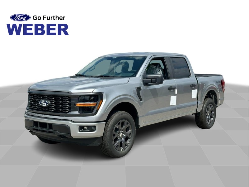 Iconic Silver Metallic 2026 Ford F-150 Pickup Truck Four-Wheel Drive Automatic