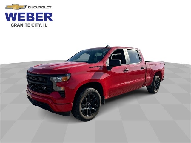 2023 Chevrolet Silverado 1500 4WD Custom Crew Cab at Weber Chevrolet Granite City in Granite City IL