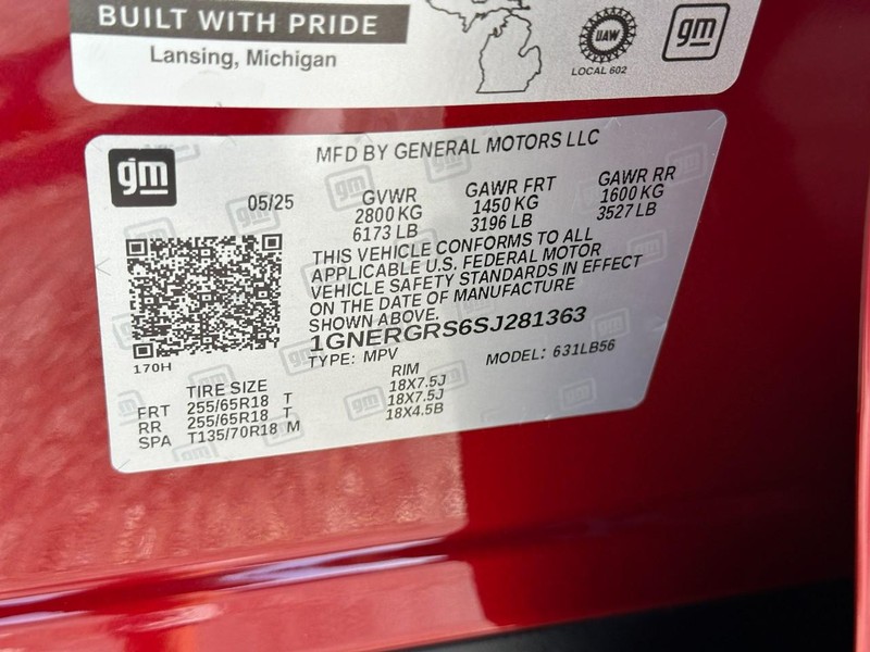 Chevrolet Traverse Vehicle Full-screen Gallery Image 16