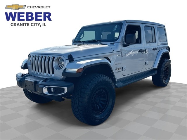 2022 Jeep Wrangler Unlimited Sahara *LIFT KIT & CUSTOM WHEELS* at Weber Chevrolet Granite City in Granite City IL