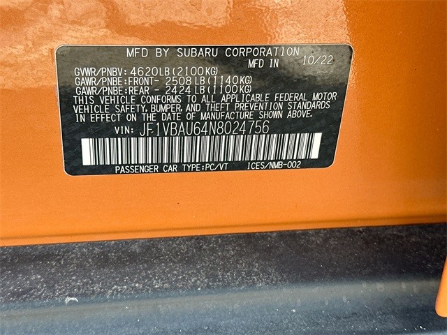 Subaru WRX Vehicle Full-screen Gallery Image 35